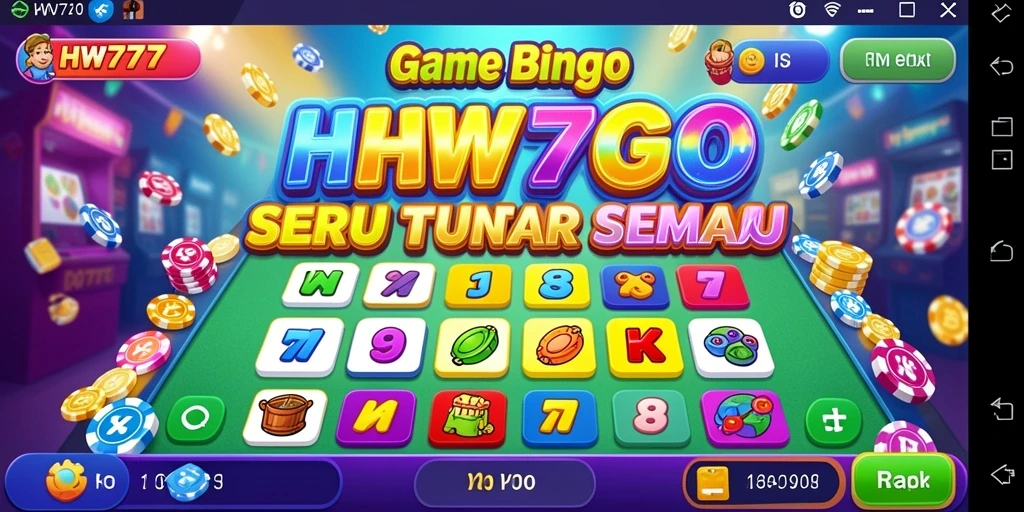 Screenshot gameplay HW777 dengan suasana bermain Bingo yang seru.