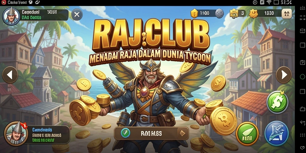 Gameplay seru di dunia bisnis Tycoon.